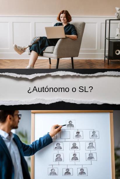 Comparativa de S.L. y autónomo